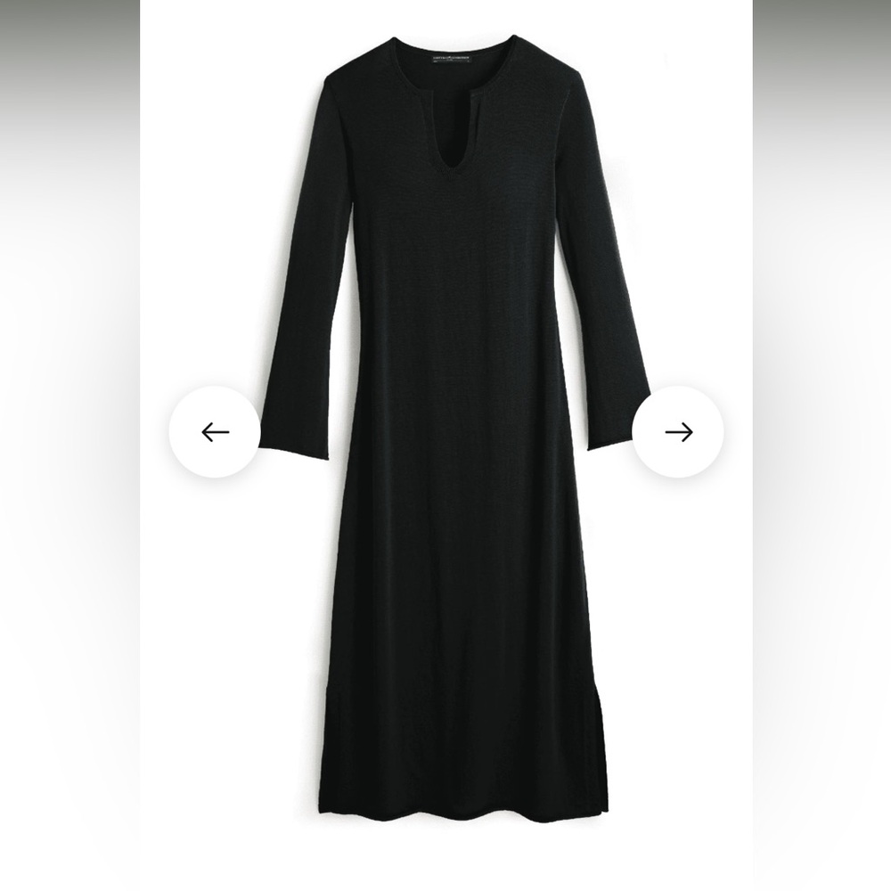 Peruvian Connection Valente Dress in Black